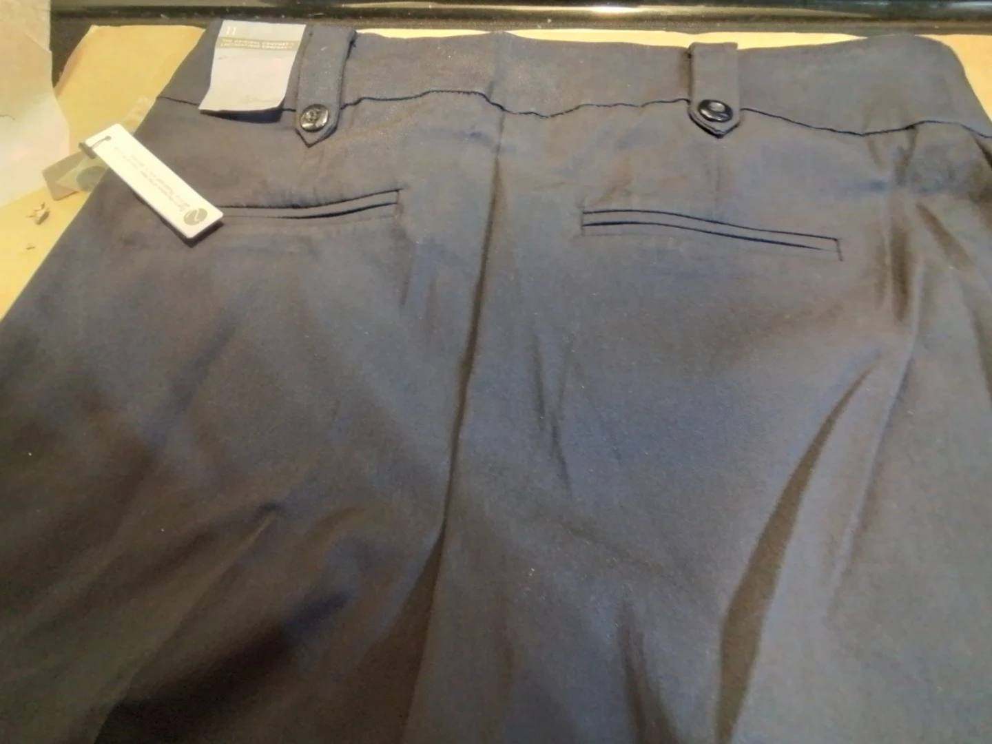Reitmans Navy Blue Trousers - Size 11 - photo 5