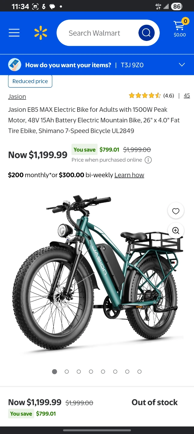 Jasion EB5 MAX Electric Bike - Green - photo 2