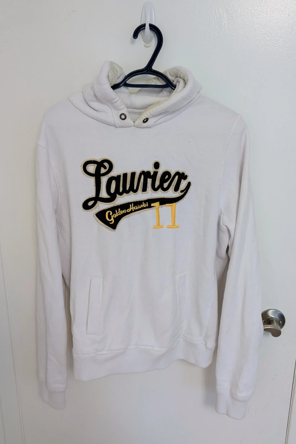 Campus Crew Laurier Golden Hawks Hoodie - Women's Large