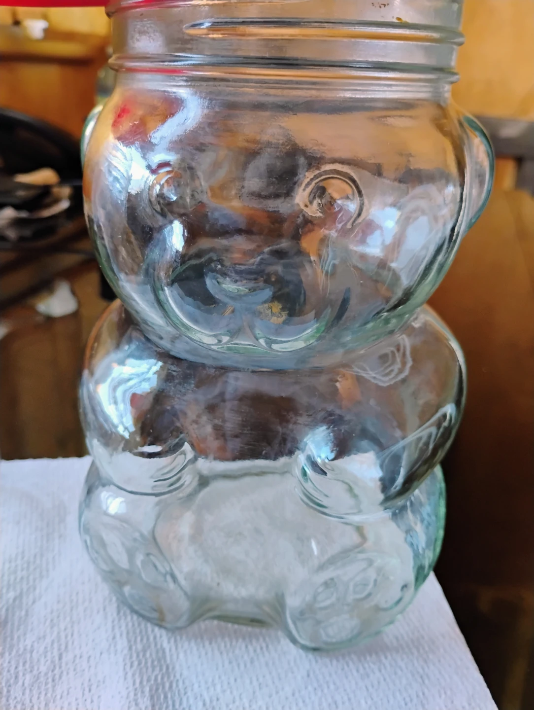 Vintage Kraft PB Glass Jars - photo 3