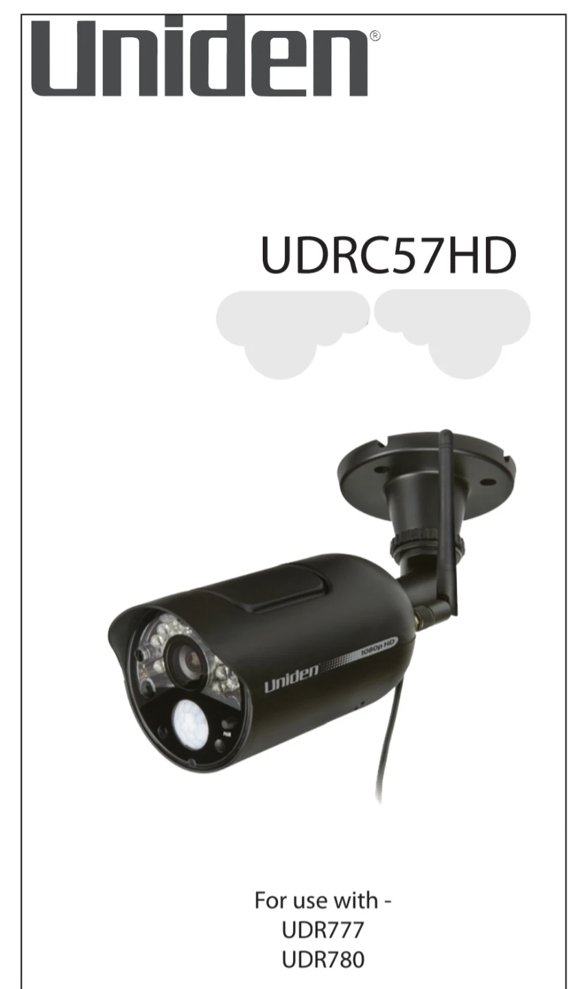 Uniden Indoor/Outdoor HD Video Surveillance Camera UDRC57HD - photo 2