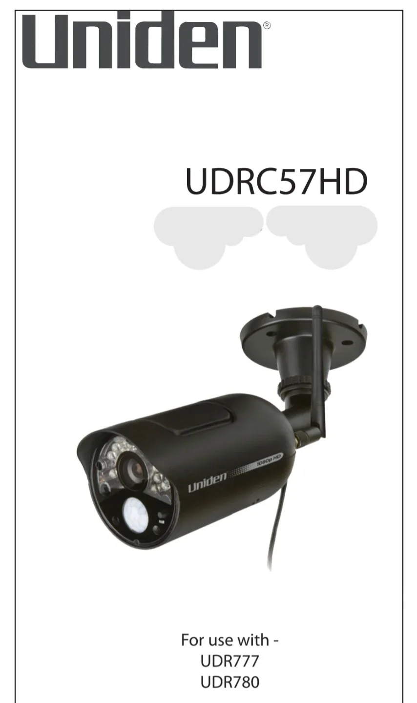 Uniden Indoor/Outdoor HD Video Surveillance Camera UDRC57HD - photo 2