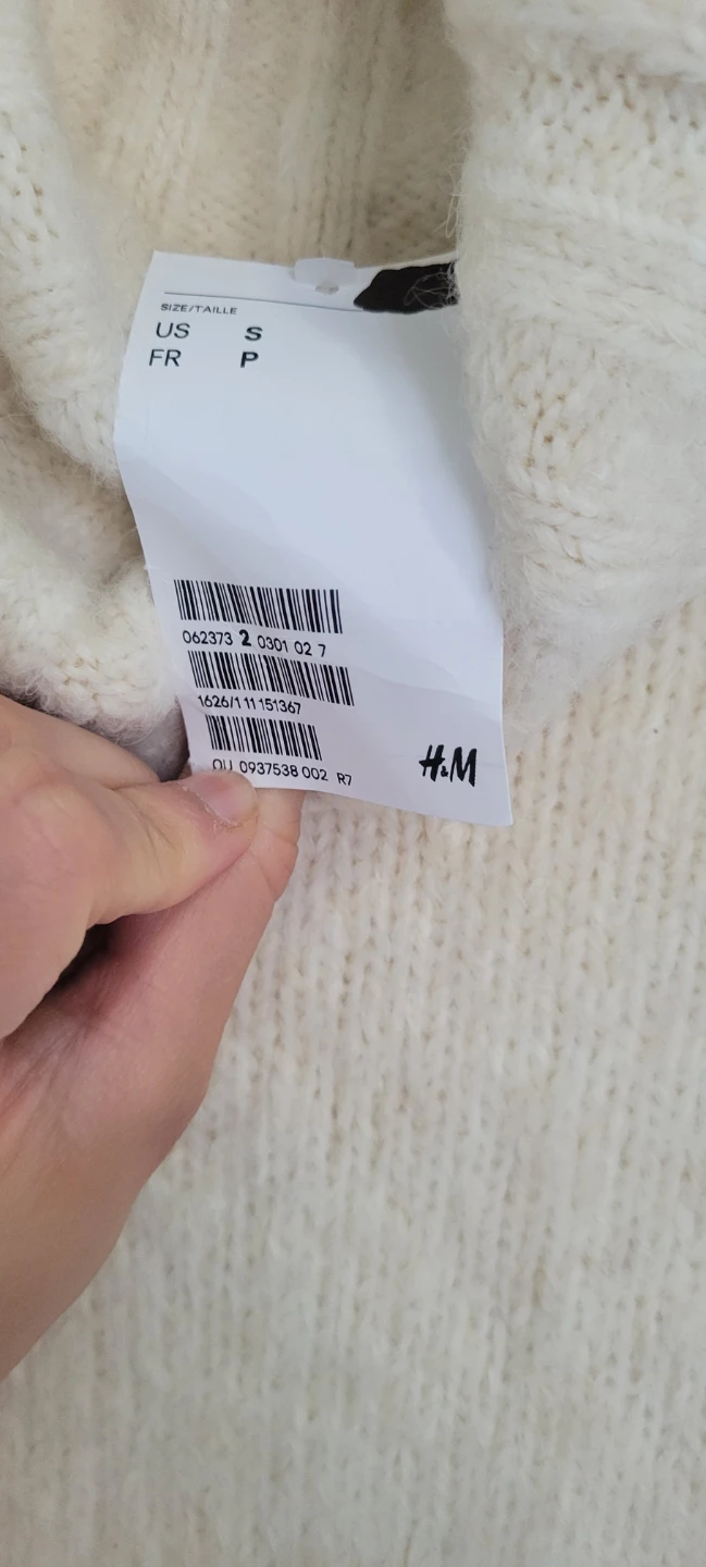 H&M Cream Turtleneck Sweater - photo 2