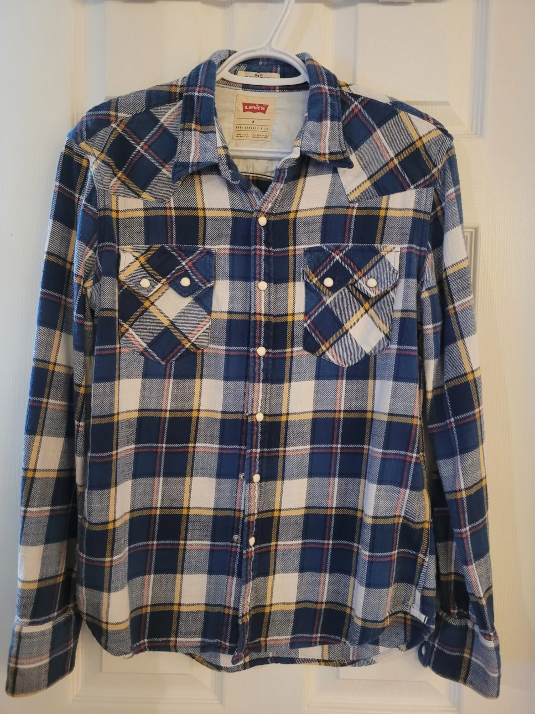 Levi's Plaid Flannel Shirt