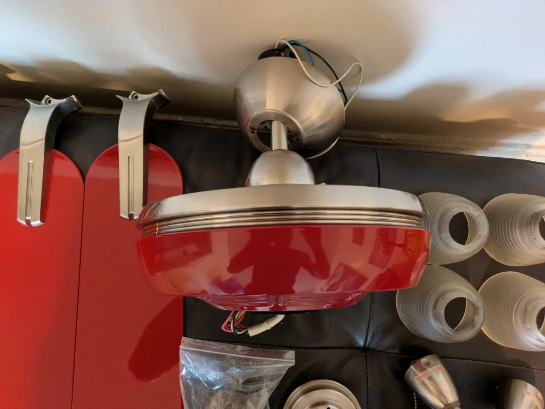Harbor Breeze Tiempo 52" Five Blade Red Ceiling Fan - photo 4