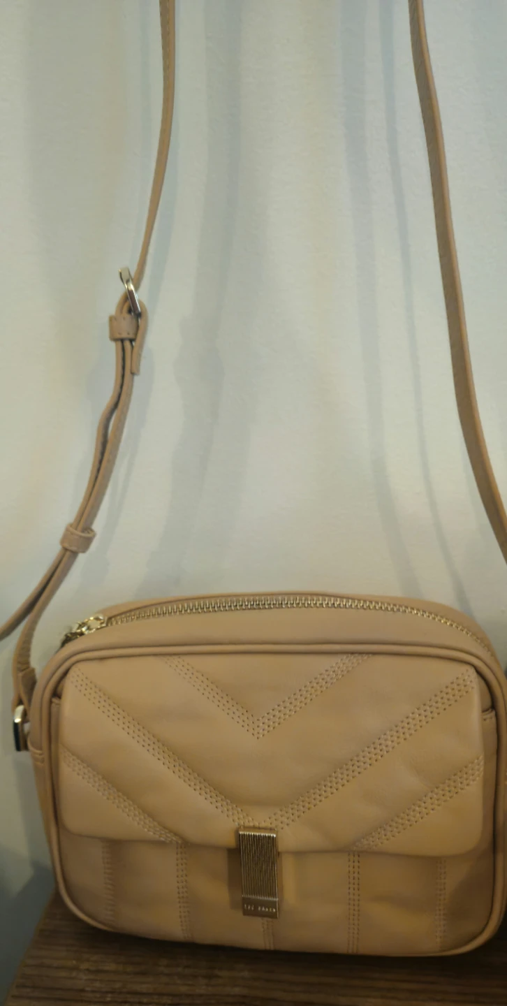 ⚽ Ted Baker London Tan Leather Shoulder Bag - photo 3