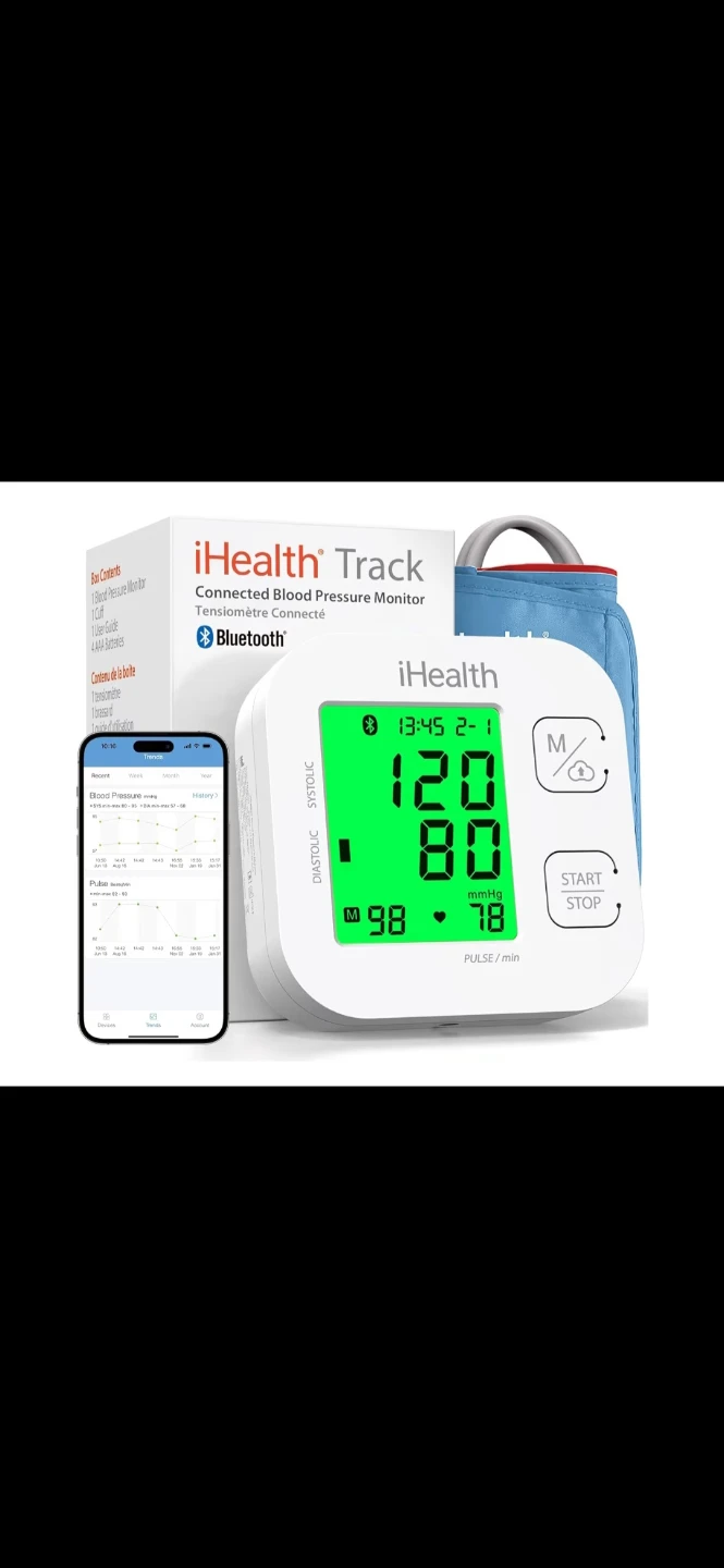 iHealth Track Connected Blood Pressure Monitor⚽