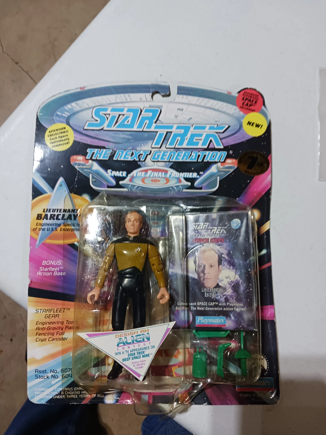 Star Trek: The Next Generation Lieutenant Barclay  soccer ⚽️