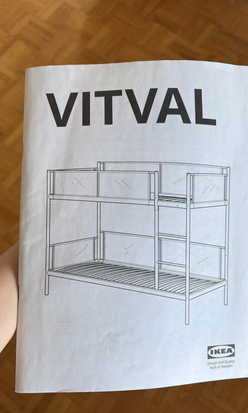IKEA VITVAL Bunk Bed - photo 3