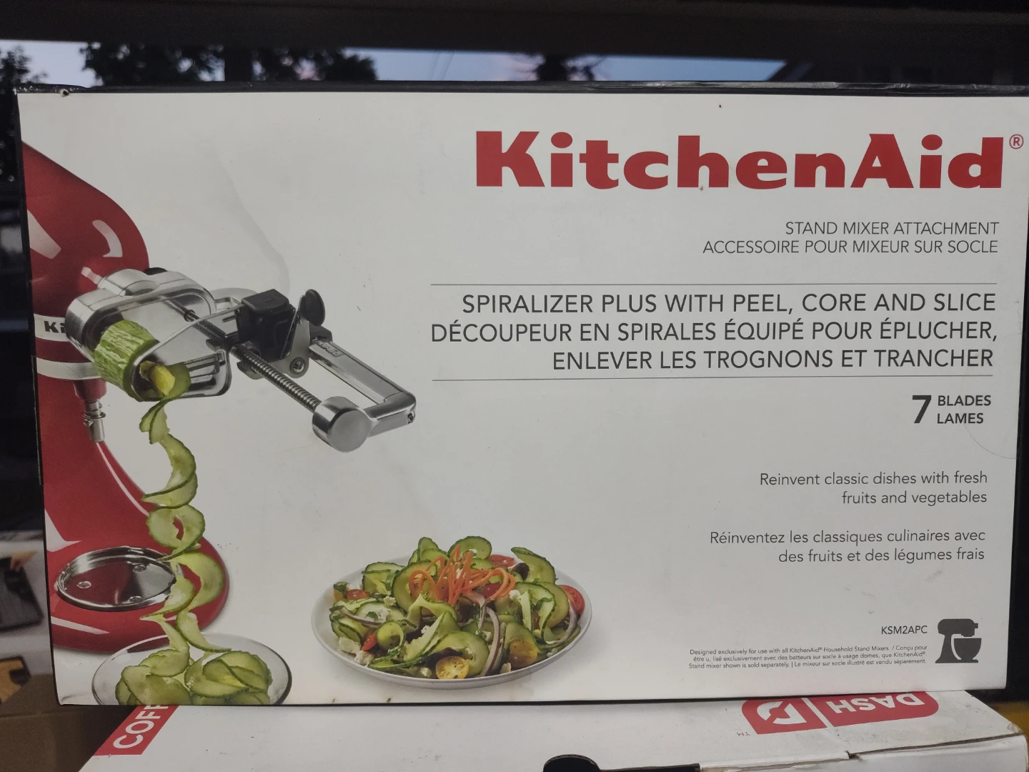 KitchenAid Spiralizer Plus Attachment with Peel, Core & Slice