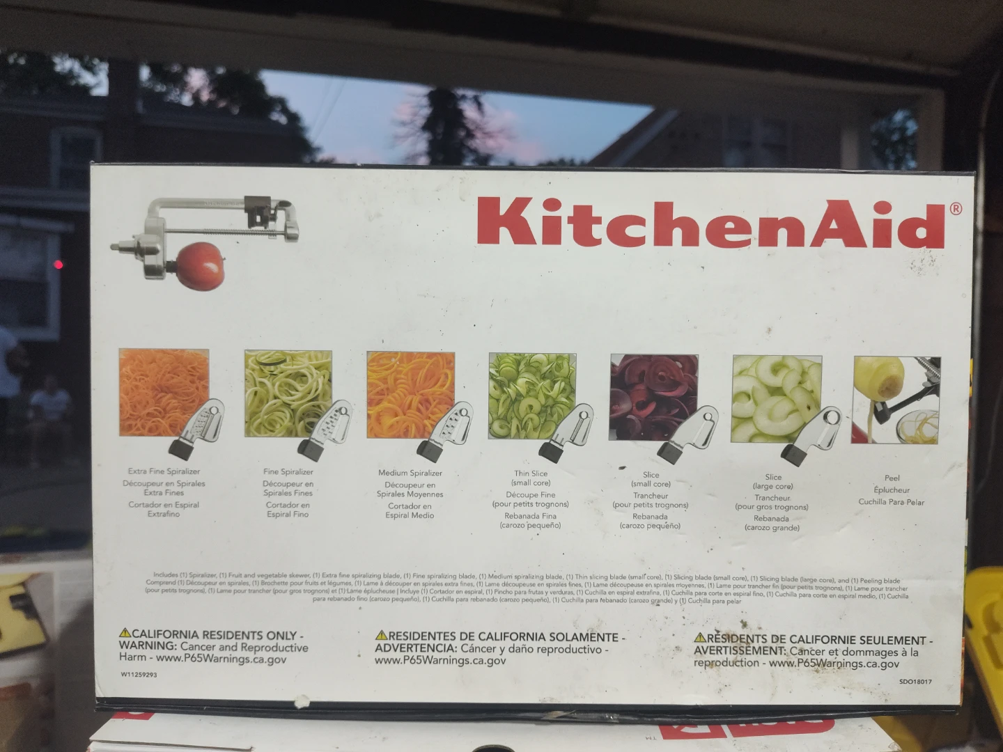 KitchenAid Spiralizer Plus Attachment with Peel, Core & Slice - photo 3
