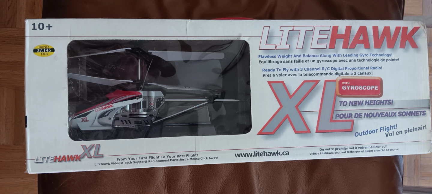 Litehawk XL RC Helicopter with Gyroscope