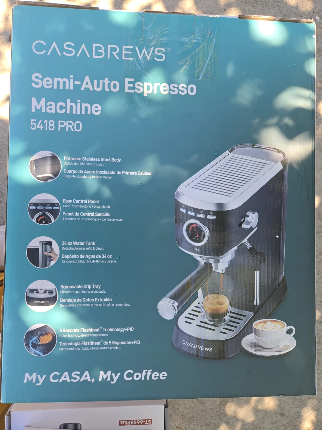 CASABREWS 5418 PRO Semi-Auto Espresso Machine
