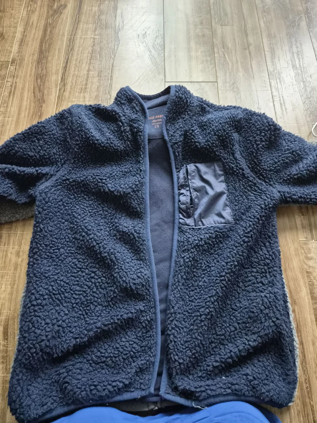 Joe Fresh Fleece  Jacket  Navy  and Gray - photo 4