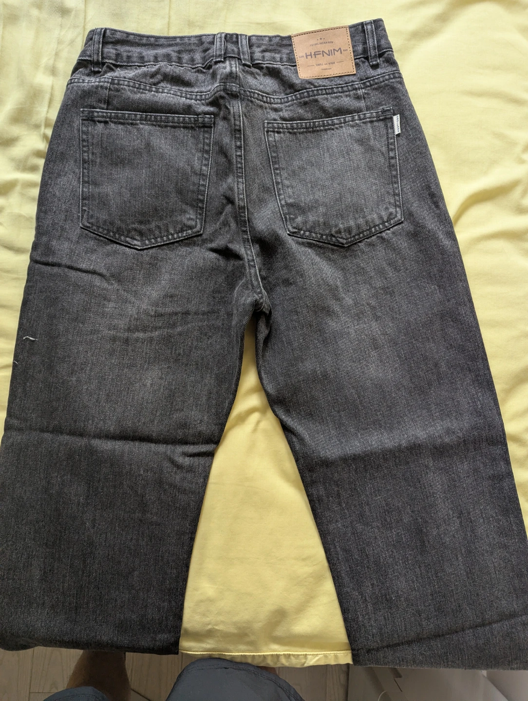 Charcoal Grey Denim Jeans - photo 2