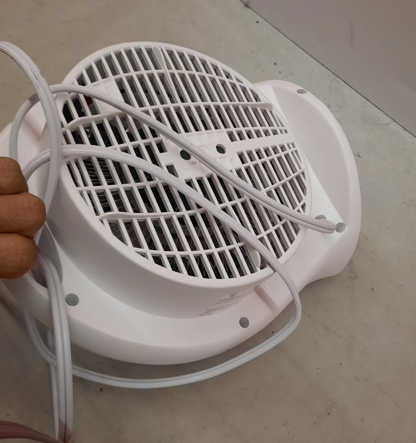 New 1500W Fan-Forced Space Heater white - photo 3