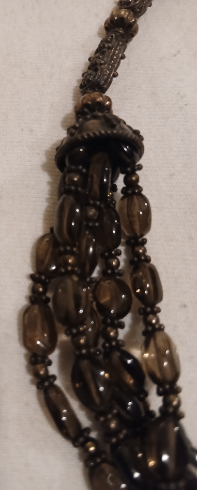 Multi-strand beaded necklace - photo 3