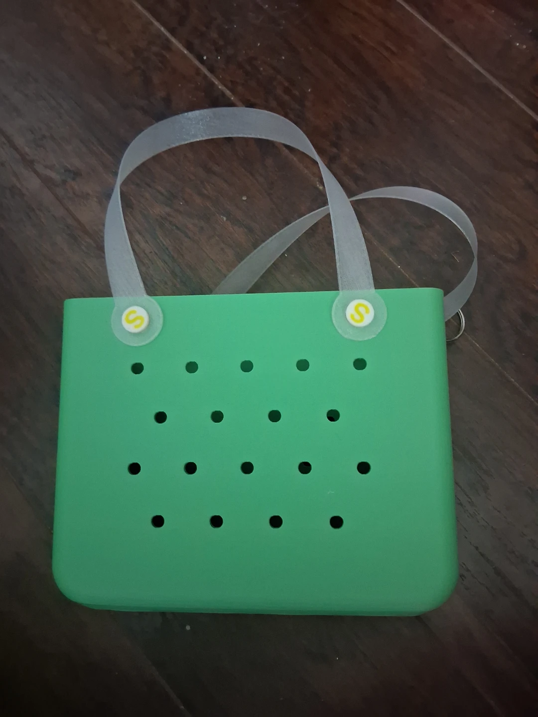 Green Jelly 3D printed bag