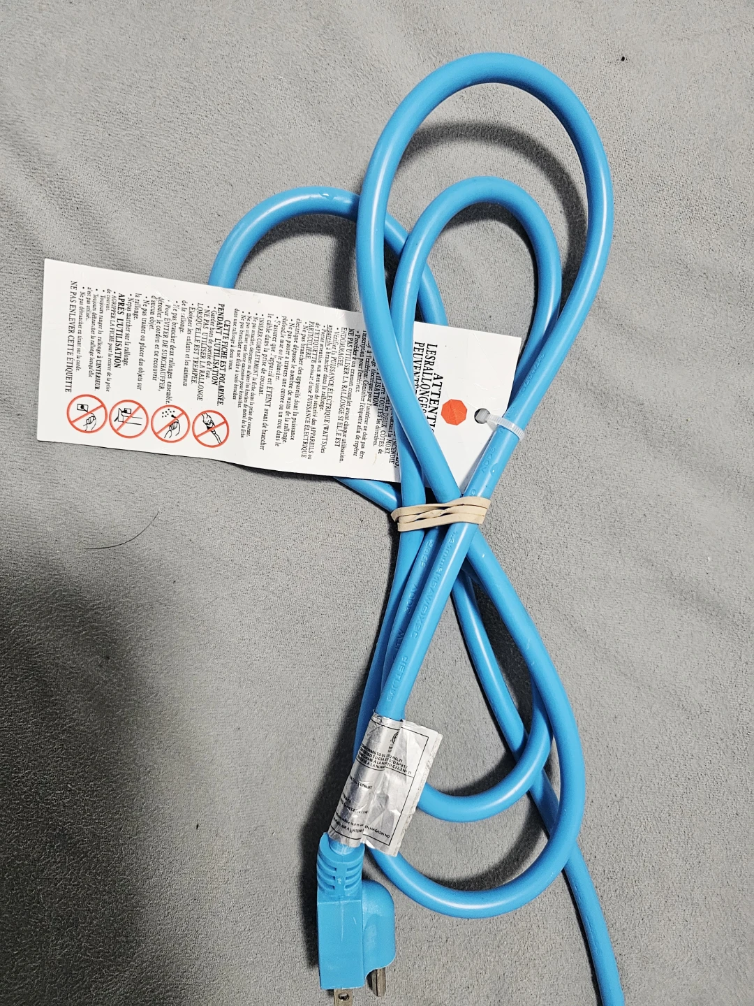 Bright Blue Extension Cord - photo 2