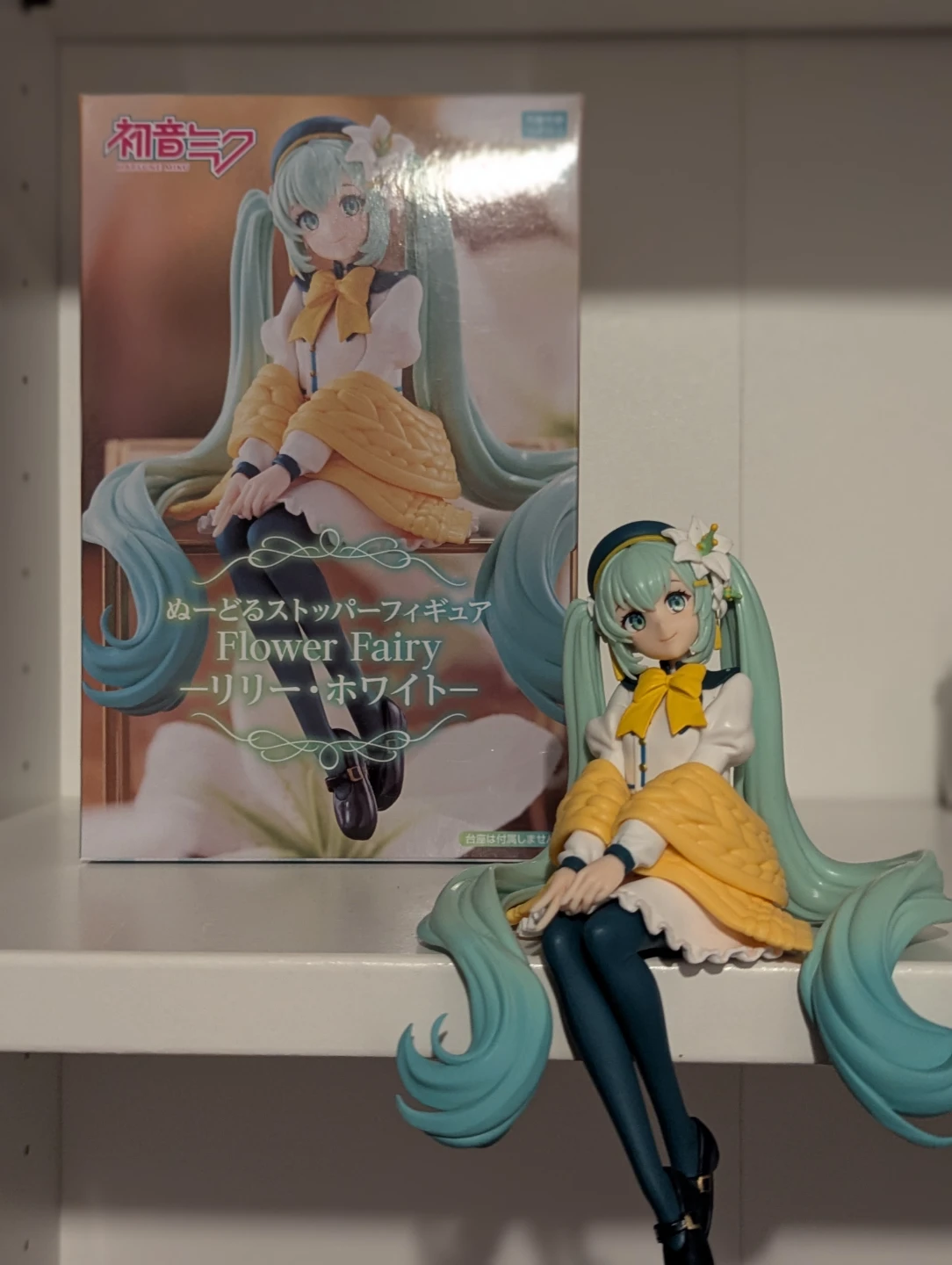 Hatsune Miku Flower Fairy Lily White Figure