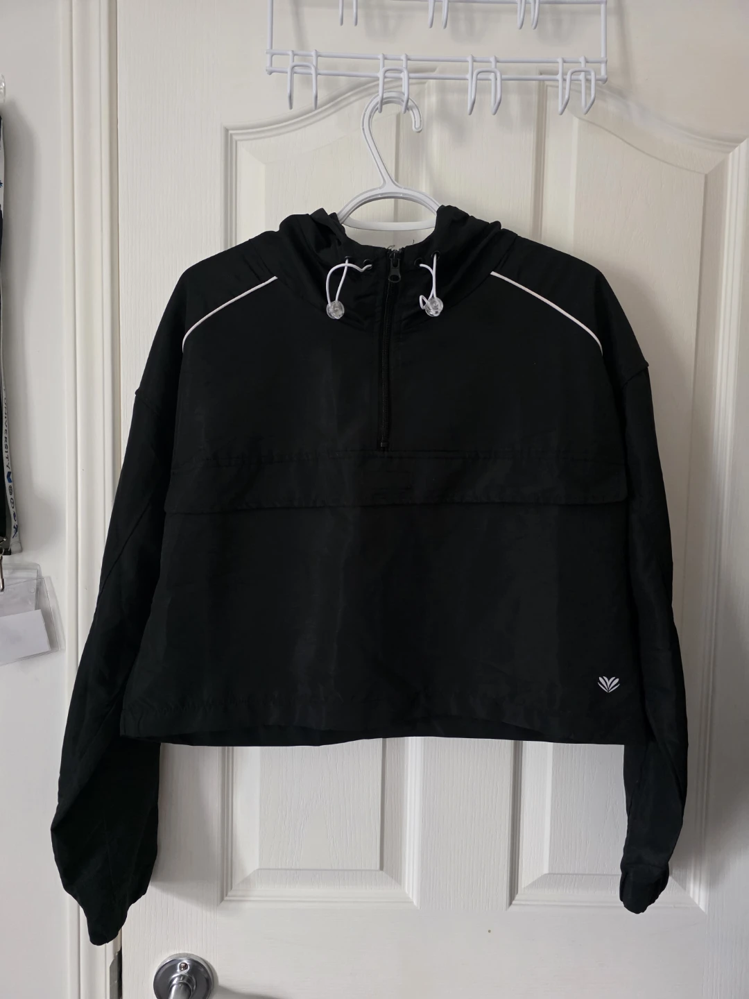 Forever 21 Cropped Pullover Hoodie