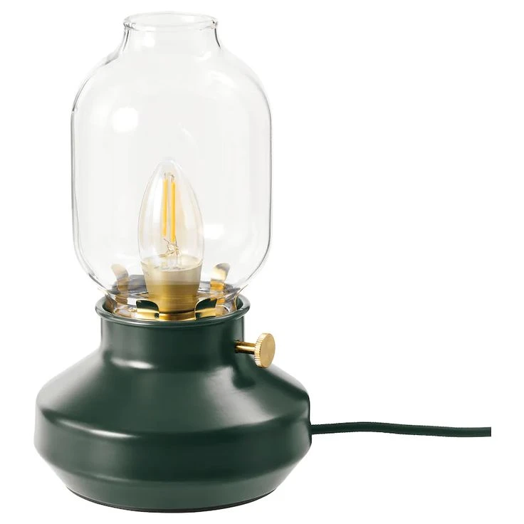 Discontinued Green IKEA Tarnaby Lamp (sans bulb)