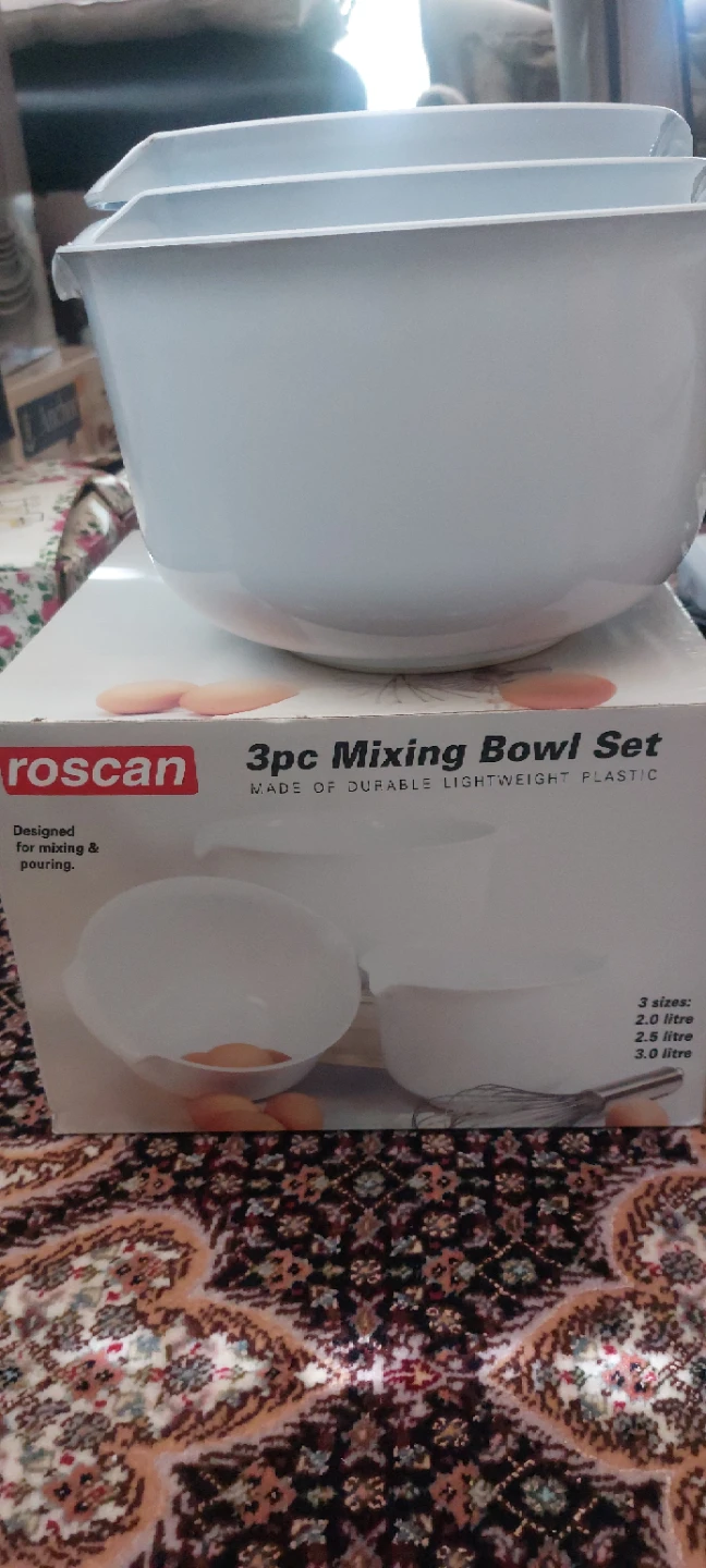 roscan 3pc Mixing Bowl Set