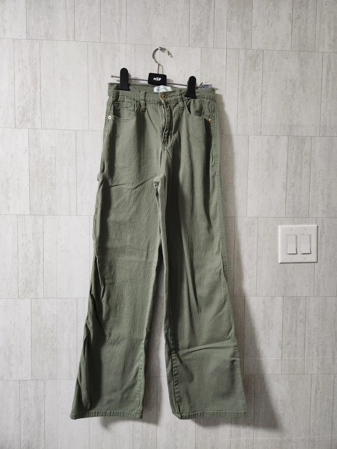Green Wide Leg Pants - photo 2