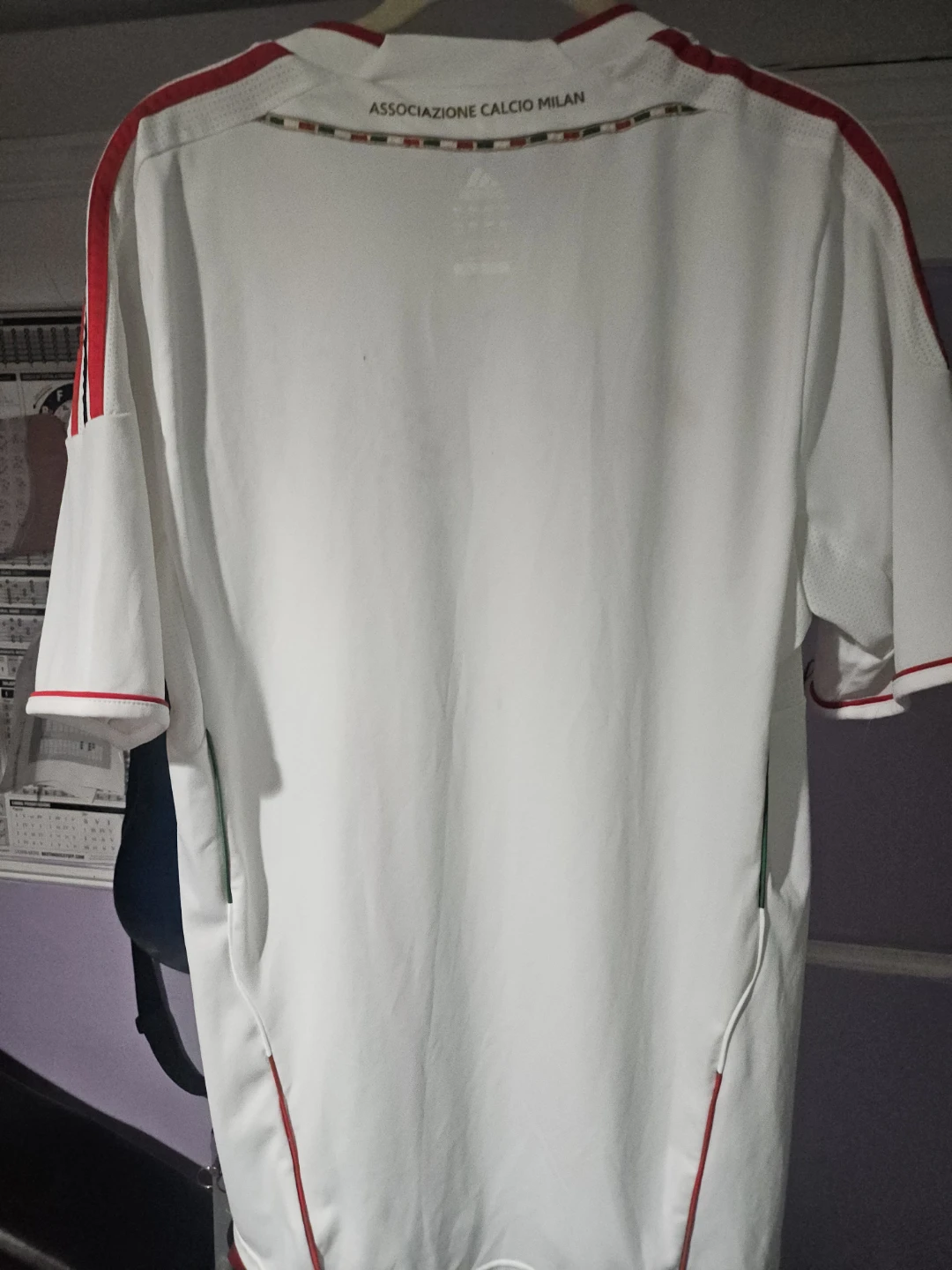 AC Milan Soccer Jersey Adidas Fly Emirates - photo 3