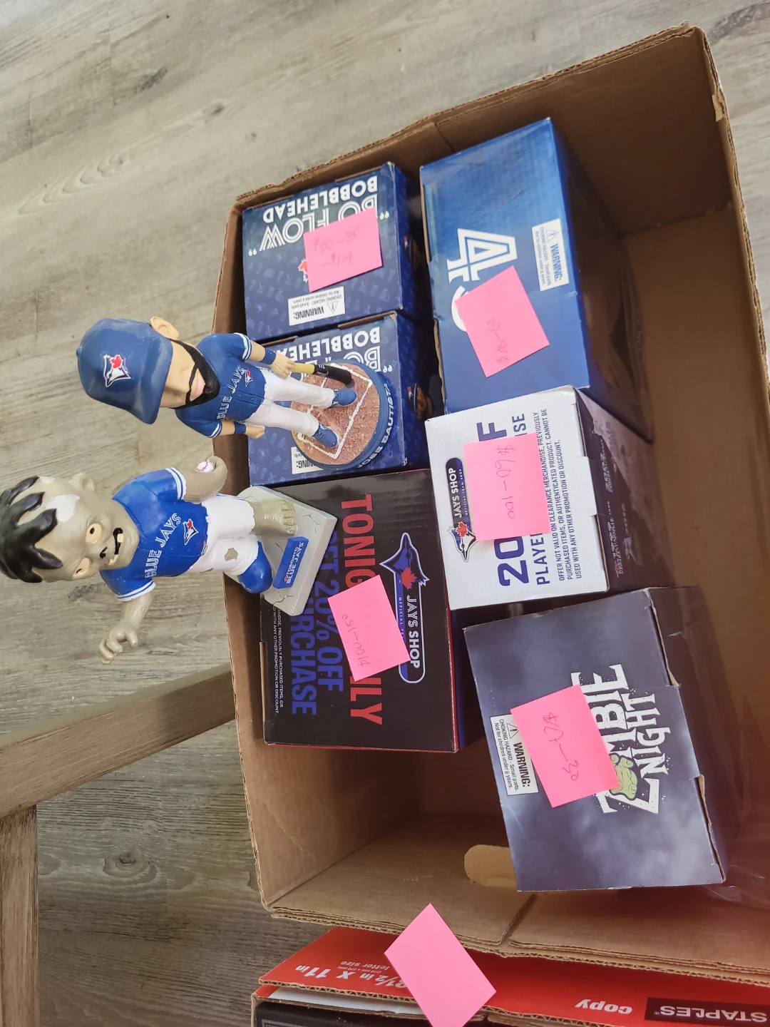 Toronto Blue Jays Bobbleheads and Mystery Box