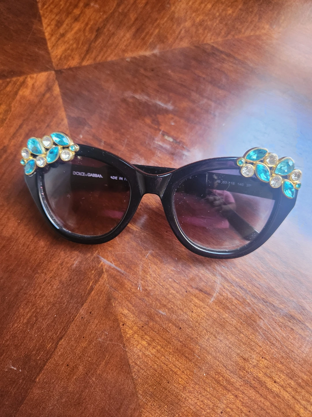 Dolce & Gabbana Eyeglasses with Crystal Embellishments