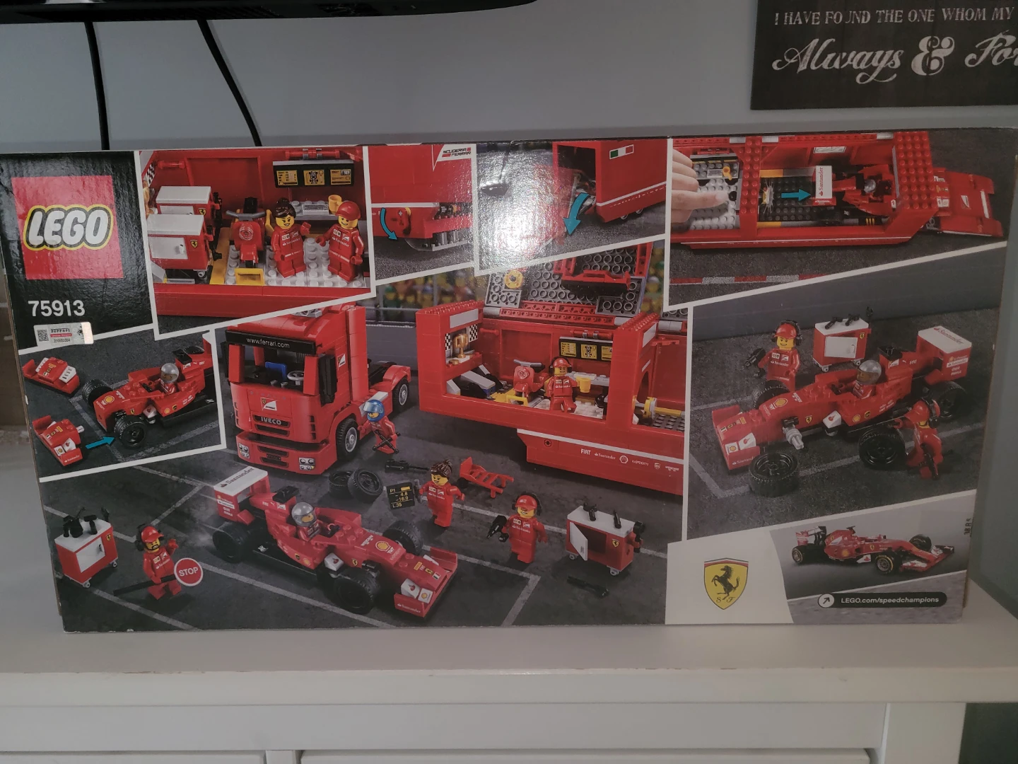 LEGO Speed Champions F14 T & Scuderia Ferrari Truck Set - photo 2