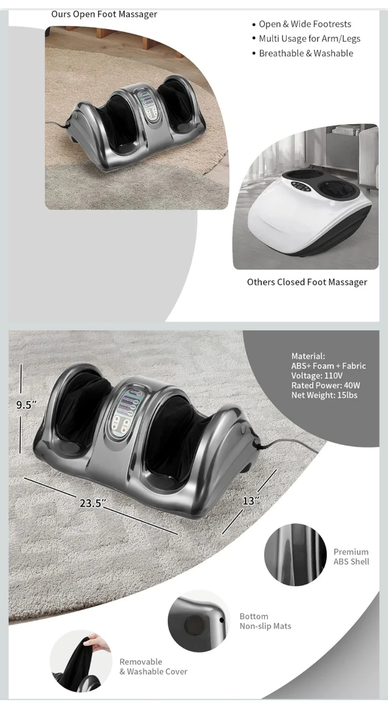3-In-1 Foot and Leg Massage Machine - photo 2