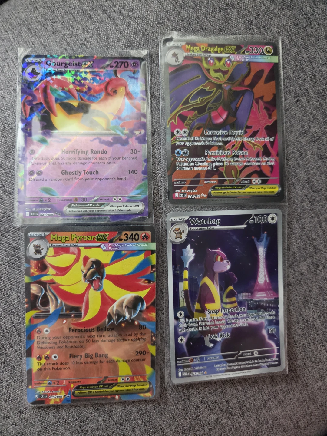 Chaos Rising Pokémon Cards
