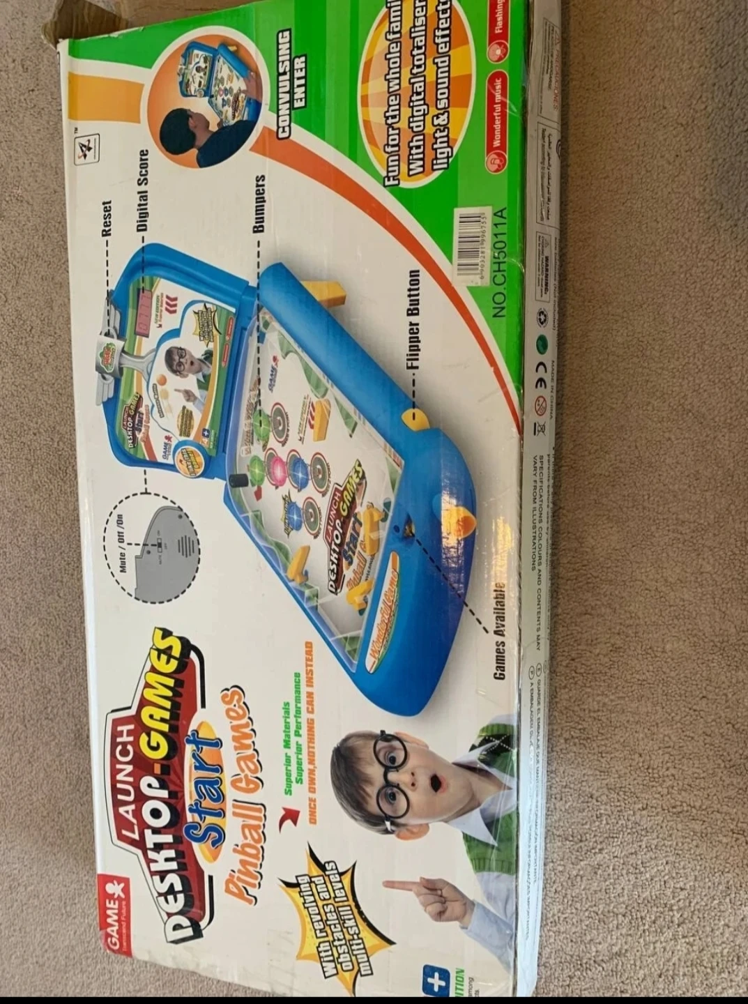 Launch Desktop Games Pinball Game - photo 2