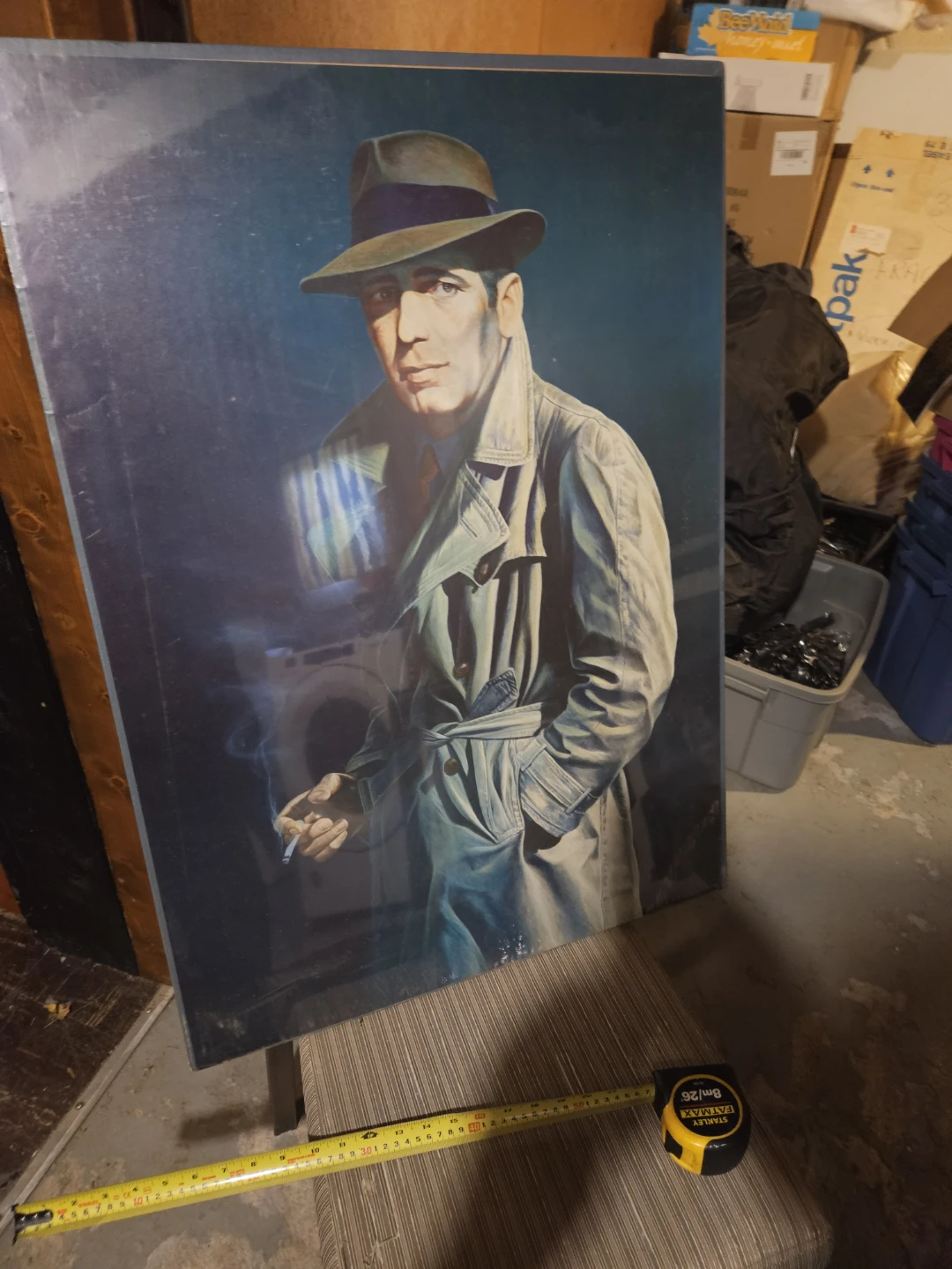 Humphrey Bogart "Detective" Canvas Art Print - photo 3