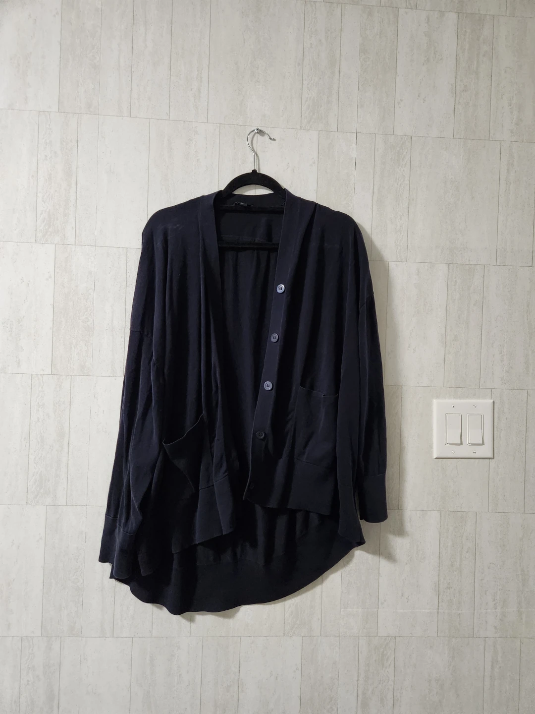 Navy Blue Cardigan