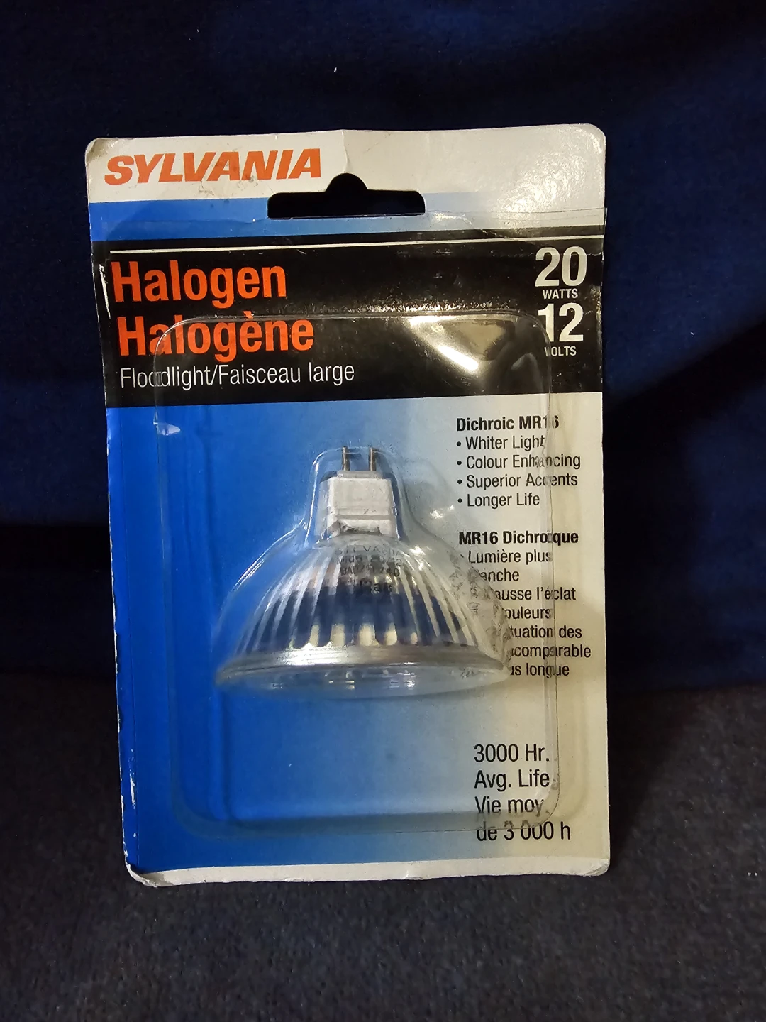Sylvania 20W Halogen MR16 Light Bulb