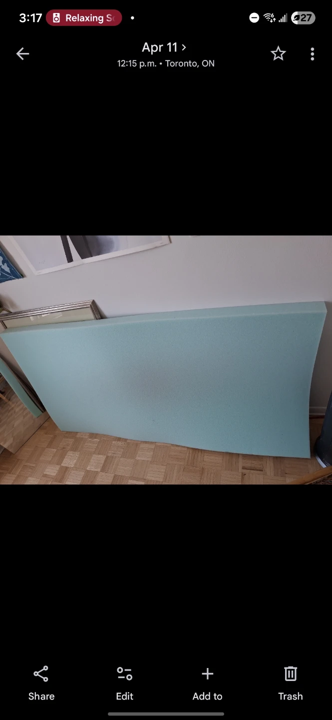 3" Memory Foam Twin Mattress Topper