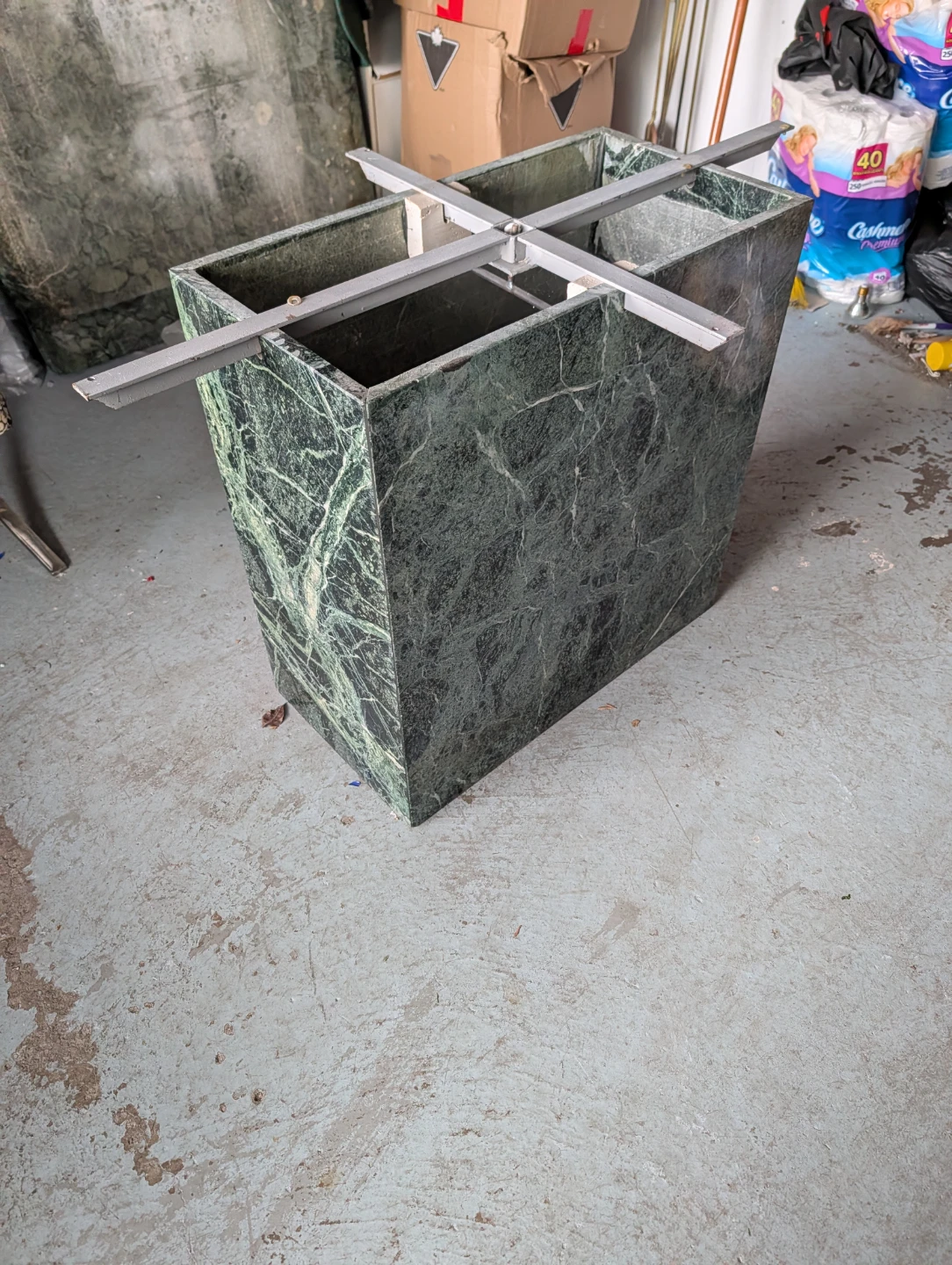 Marble table