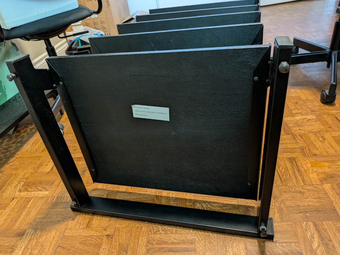 Plateau 5 shelf hifi rack