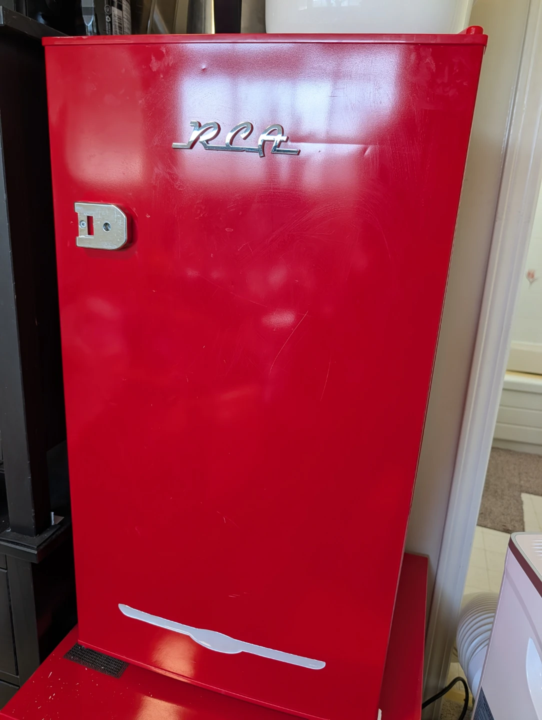 RCA Red Mini Fridge