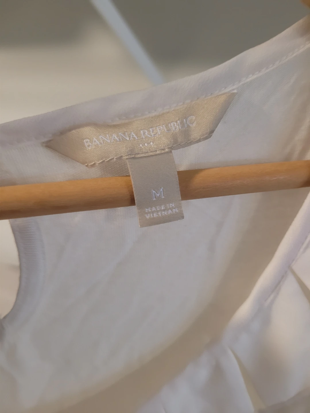 Banana Republic White Sleeveless Tank Top Size M - photo 2