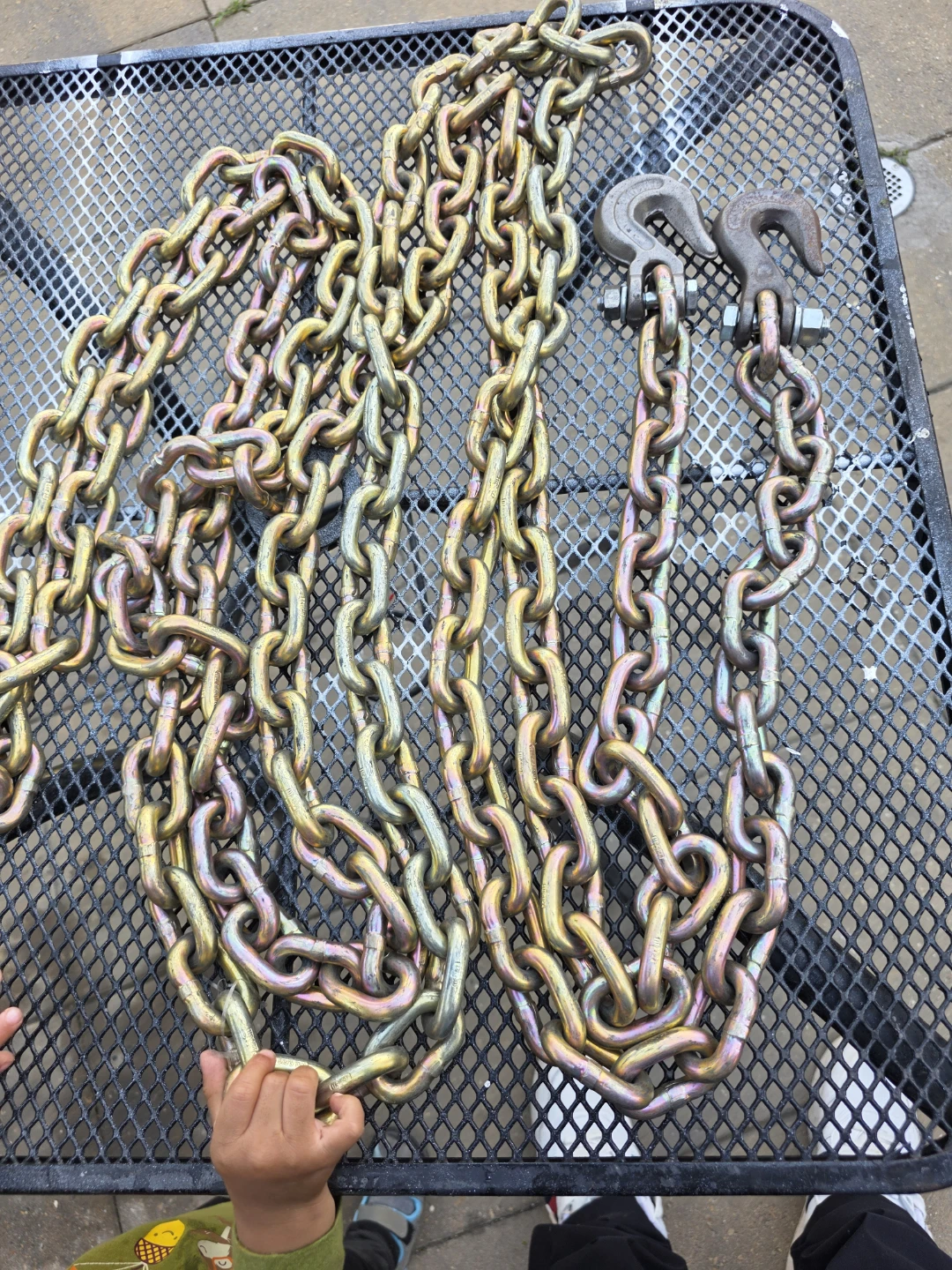 Heavy Duty Chain with Hooks