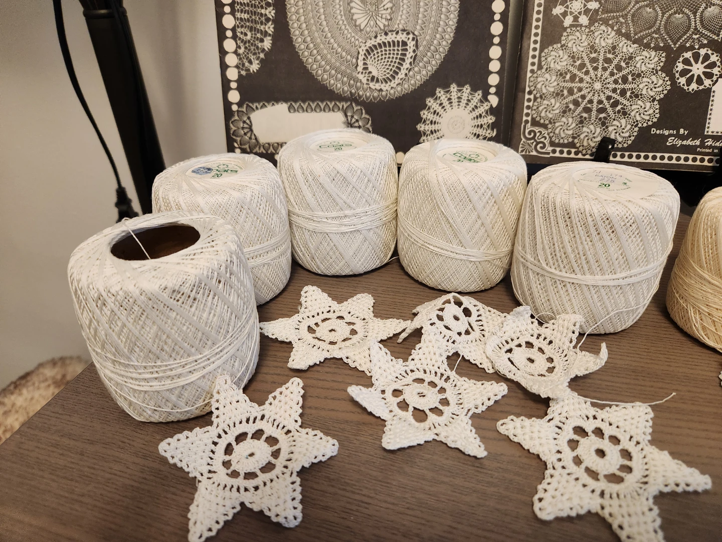 Coats Crochet Thread Size 20 - 220m Spools