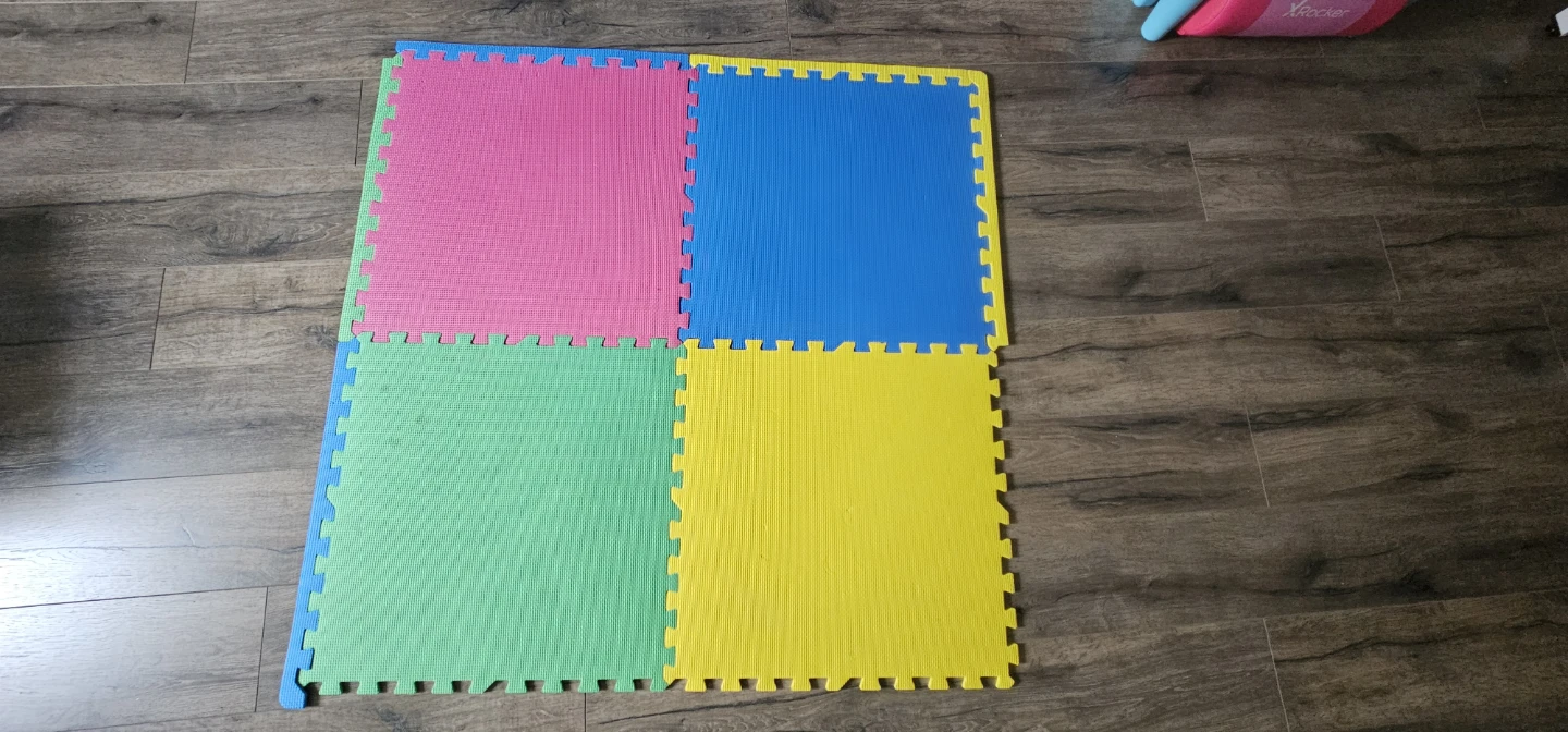 Colorful Foam Play Mat Tiles