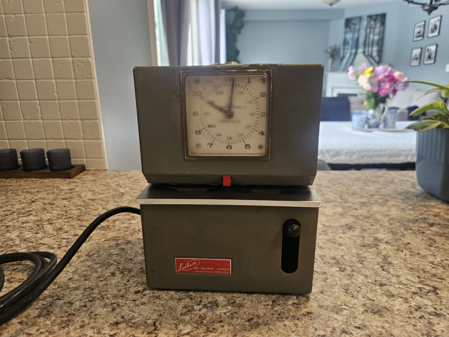Lathem Time Recorder - photo 3