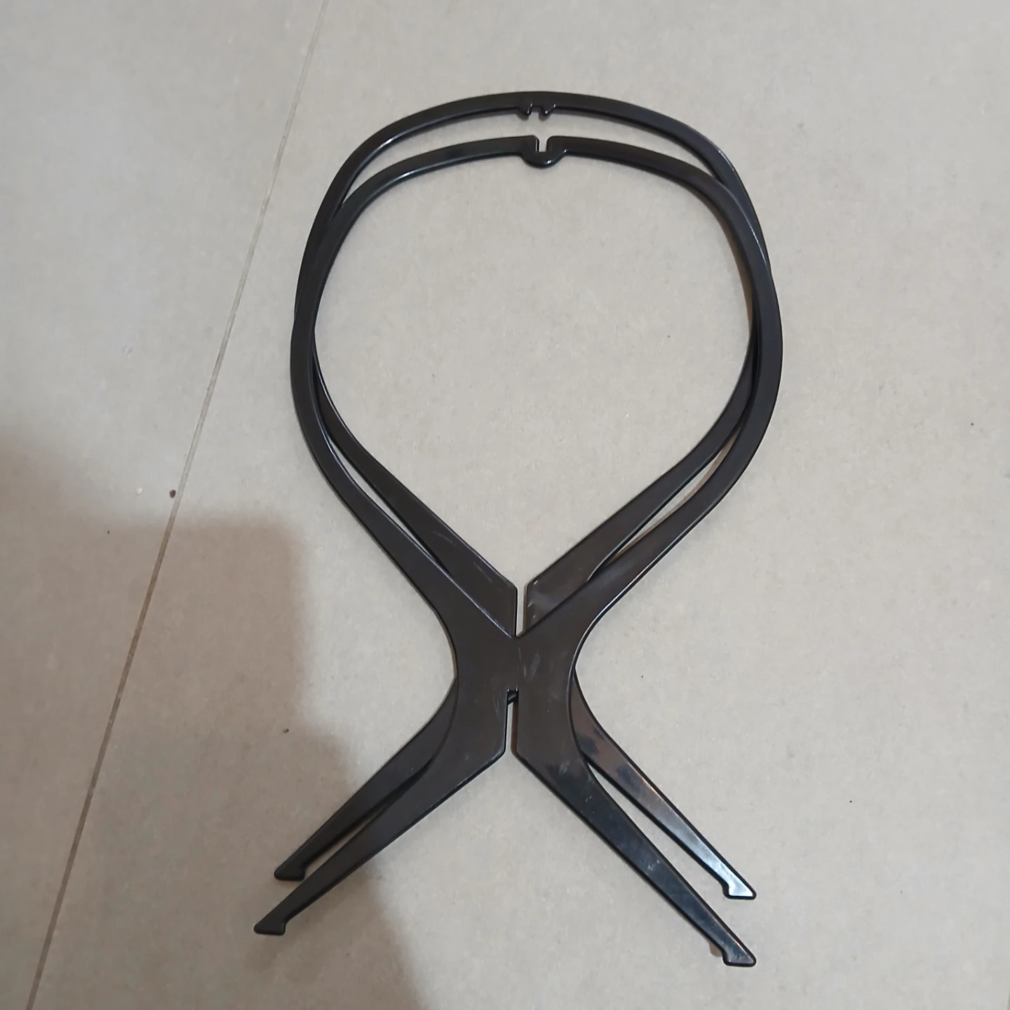 ⚽ Black Wig Stand Holder - photo 3