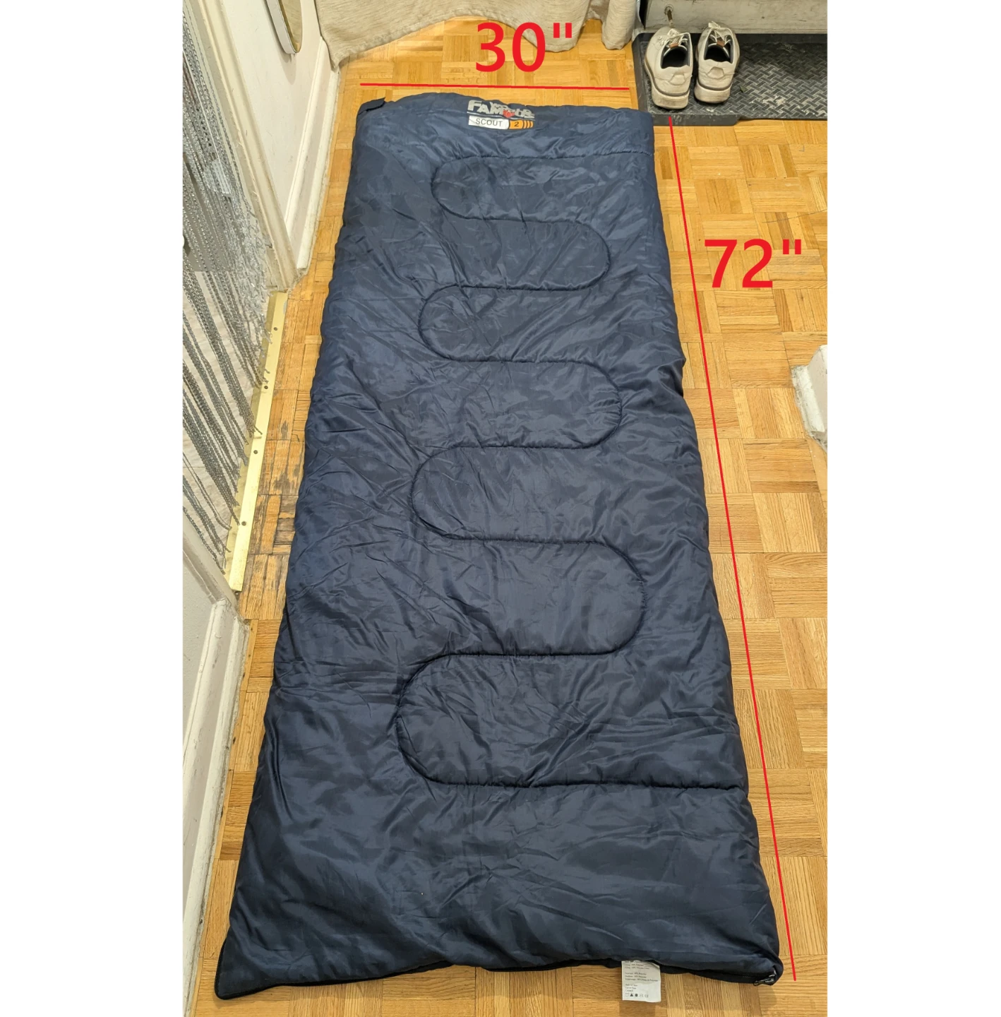 Mummy Sleeping Bag Long Full Zip Ultralight Hiking, Camping