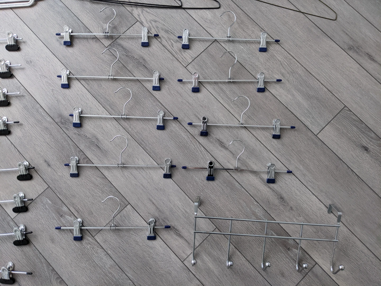 Assorted Clothes Hangers and Clips - photo 3